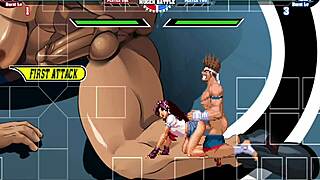 joe higashi fucks athena asamiya in missionary and bent over positions