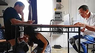 Contractor finishes inmate's wife while husband is away