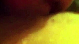 The story of her first creampie in amateur porn video