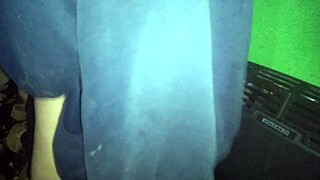 Latina in thong torn aside and fucked on kitchen couch