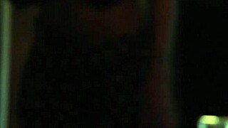 escort gives bj, titty fuck, and takes cumshot from client