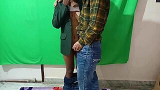 Indian housewife engages in dirty sex episode.