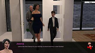 ru nd 13 - stepmom flashes pussy under table in wild public game