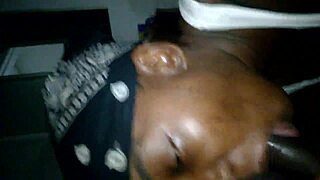 i'm watching cheating ebony momma suck big black cock.