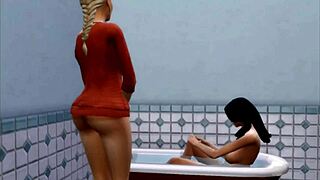 Sims 4 Girls Night - A Friends Parody