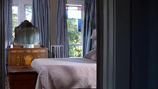 Olivia Paige the teen 18+ babe poses in hot lingerie before stripping.