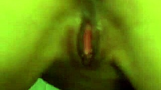 This hot venezuelan latina is masturbating alone in her room