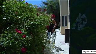 Watch Katja Kassin in this interracial blowjob foursome ending with facials.