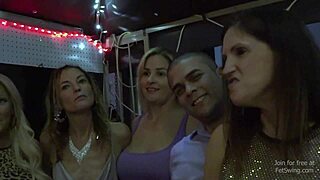 Swinger party turns messy with cum on wifes face in Atlanta