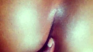 Crazy Backshots From Sexy Ebony Milf With Monster Cock