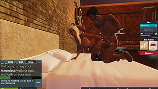 Mercedes Fucks the Mech1 with Monster Cock and Big Tits