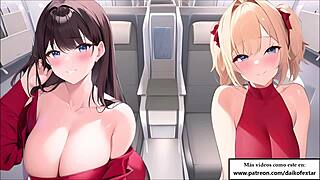 Jerk Off to Hentai Flight Attendants in Spanish