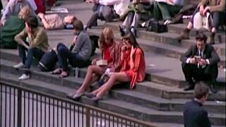 Vintage Bisexual Lesbians Explore Antique Hairy Scenes