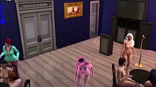 Peeping on Cheating Wife in Blue Velvet, Wow!