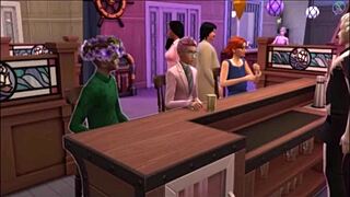 Peeping on Cheating Wife in Blue Velvet, Wow!