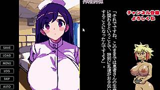 Concentrated Milking Treatment Room Live Play 01 Collecting Dot Picture Big Breast CG Part 1