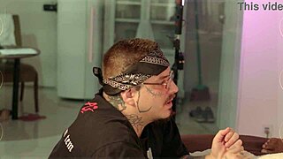 behind the scenes of latina milf getting ass pounded during porn interview