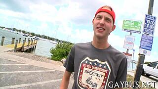 Hot gay guys in porn action!