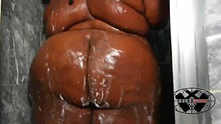 Promo for SSBBW Thee Drippp's shower with clothes ripped and dripping water