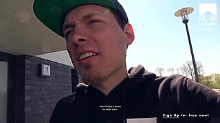 Horny Julia lets him eat her pussy on dating show.