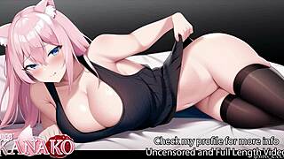 I'm so shy giving my first catgirl blowjob asmr