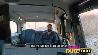 fake taxi milf lets passenger play with huge tits