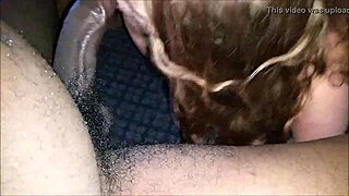 redhead sucking big black cock in amateur pov?