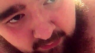 Young Gay Chub Sucks and Rides Dildo Hard