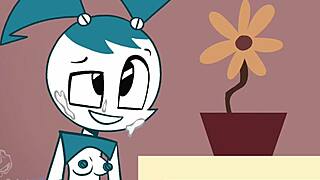 Jenny and Sheldon parody the broken robot