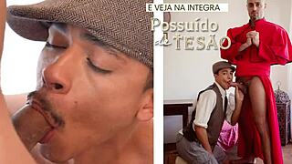 Hey Léo Felipo, feeling wild backstage with a hot bareback threesome?