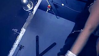 vicky's outdoor gangbang ends with messy creampie.