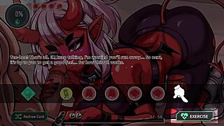 Check out lewd gym episode 1 with succubus blowjob