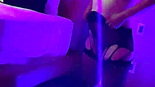 My hot shorty sucks monster cock and gets fucked!