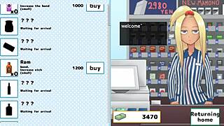 playing the game where a girl runs away from home with megu in episode 1 😊