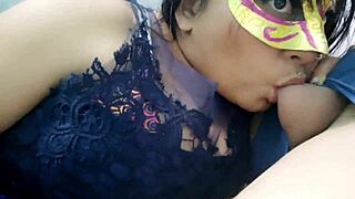 i go into my stepsister's bed and she give me a yummy blowjob, suckin my balls, the bitch wanna get fucked hard.