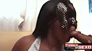 amanda lins gets anal assfucked by big cock while boyfriend watches in cuckold scene