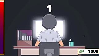 playing the game where a girl runs away from home with megu in episode 1 😊