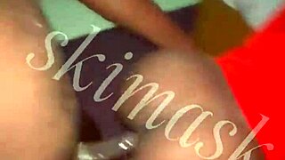 These two titties get rough doggystyle treatment in the hood.