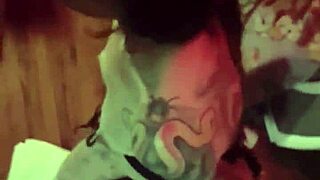 Blowjob By Beautiful Bondaged Tattooed Girlfriend Sandraxo1