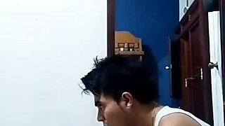 twink bent over for rough doggystyle cumshot