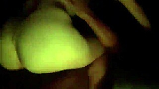 Fucking my girlfriend's stepmom in the car with big black cock!