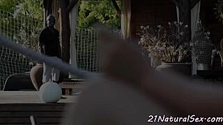 Glam babe pounded by big black cock in doggystyle