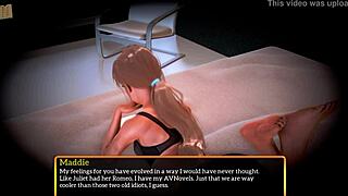 Amateur girl with small tits gets erotic family-style fucking in My New Family 340