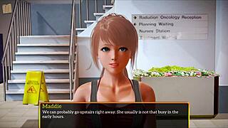 Amateur girl with small tits gets erotic family-style fucking in My New Family 340