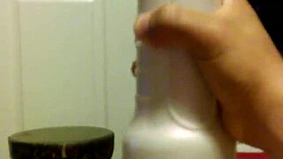 a solo session with toys unfolds