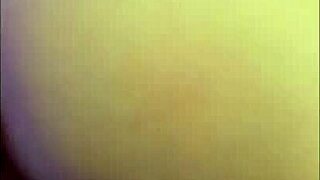 Hotwife Steffi dances in purple chemise, playing dirty with dildo