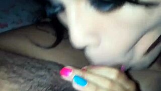 Puta Shemale Sucks Hard in ORAL Action!