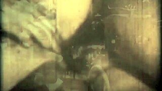 Secret Vintage Bisexual Threesome Unveiled