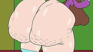 Silly Mabel Takes On Hood Action.