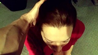 Look At That Milf Sucking Cock And Swallowing The Load!